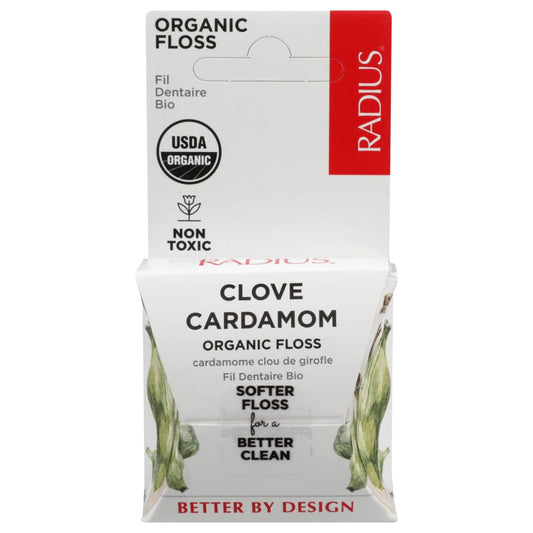 RADIUS: Vegan Sponge Clove Cardamom Floss 55 yd (Pack of 5) - Beauty & Body Care > Oral Care > Oral Care Tools - RADIUS