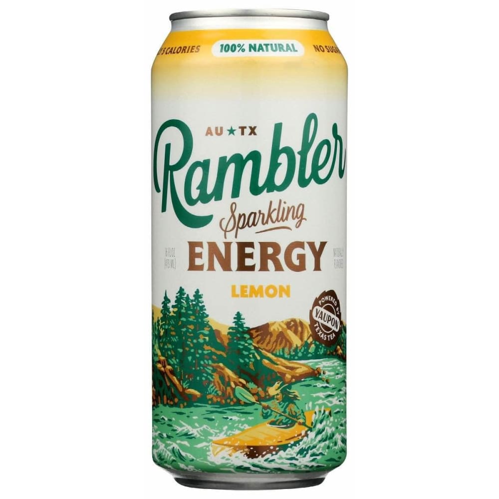 RAMBLER Rambler Drink Enrgy Sprkl Lemon, 16 Fo