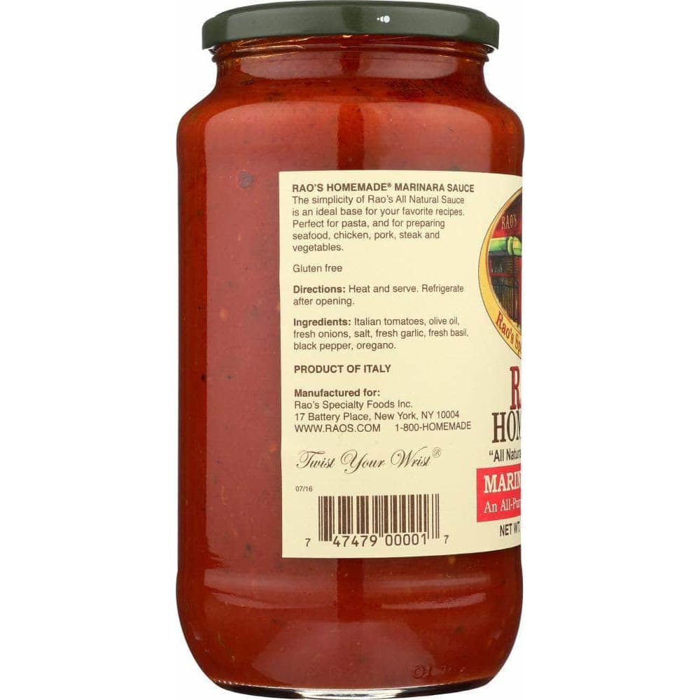 RAOS Rao'S Homemade Marinara Sauce, 32 Oz