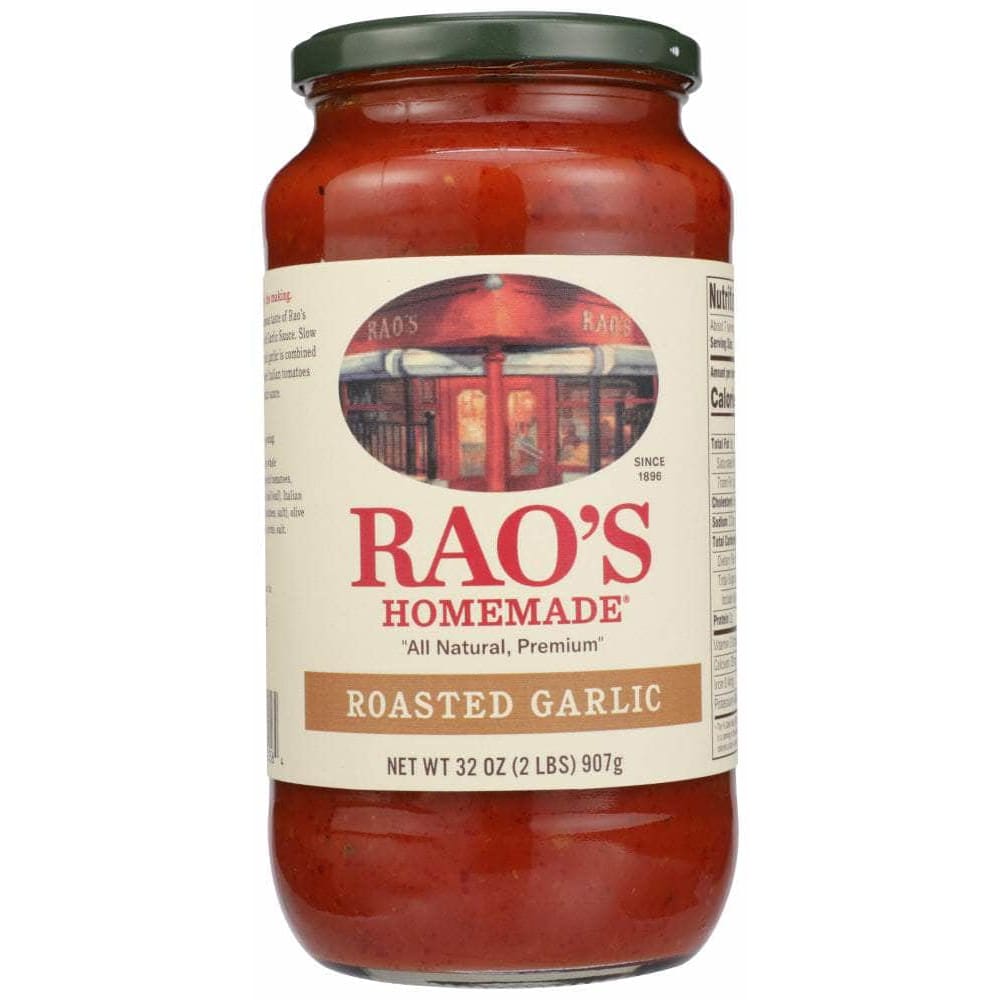 Raos Rao's Homemade Roasted Garlic Sauce, 32 oz