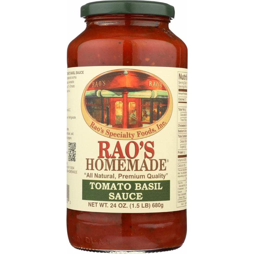 Raos Raos Homemade Tomato Basil Marinara Sauce, 24 Oz