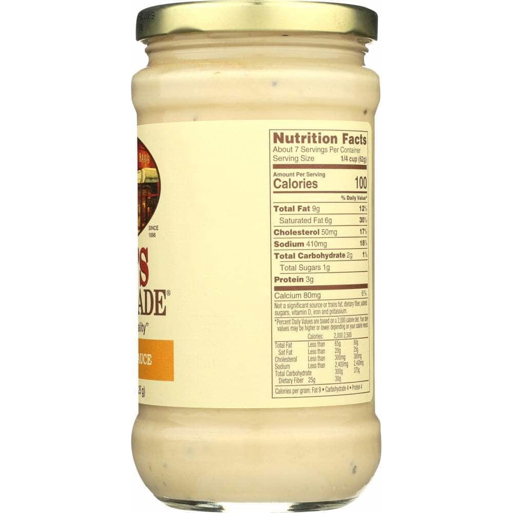 Raos Raos Sauce Alfredo, 15 oz