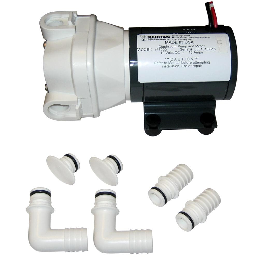 Raritan Diaphragm Intake Pump - 12v - Marine Plumbing & Ventilation | Marine Sanitation - Raritan