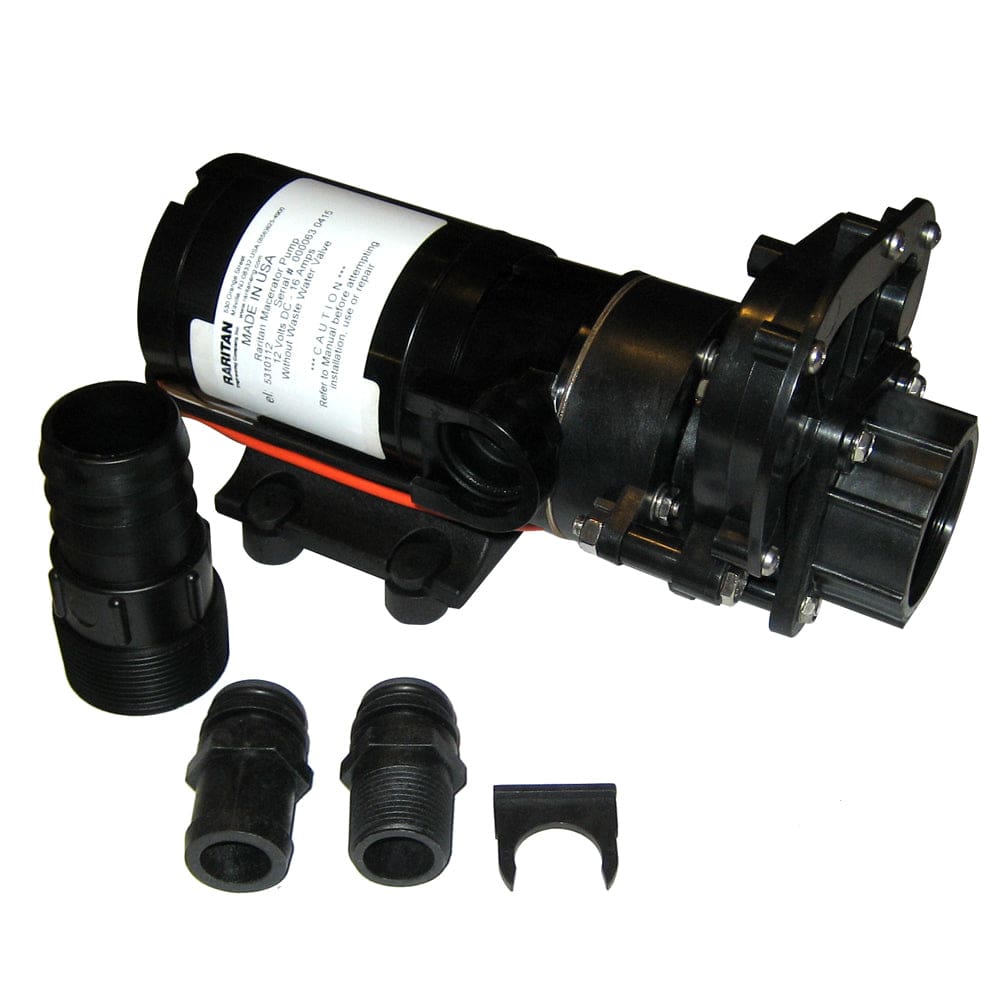 Raritan Macerator Pump - 12v w/ Waste Valve - Marine Plumbing & Ventilation | Marine Sanitation - Raritan