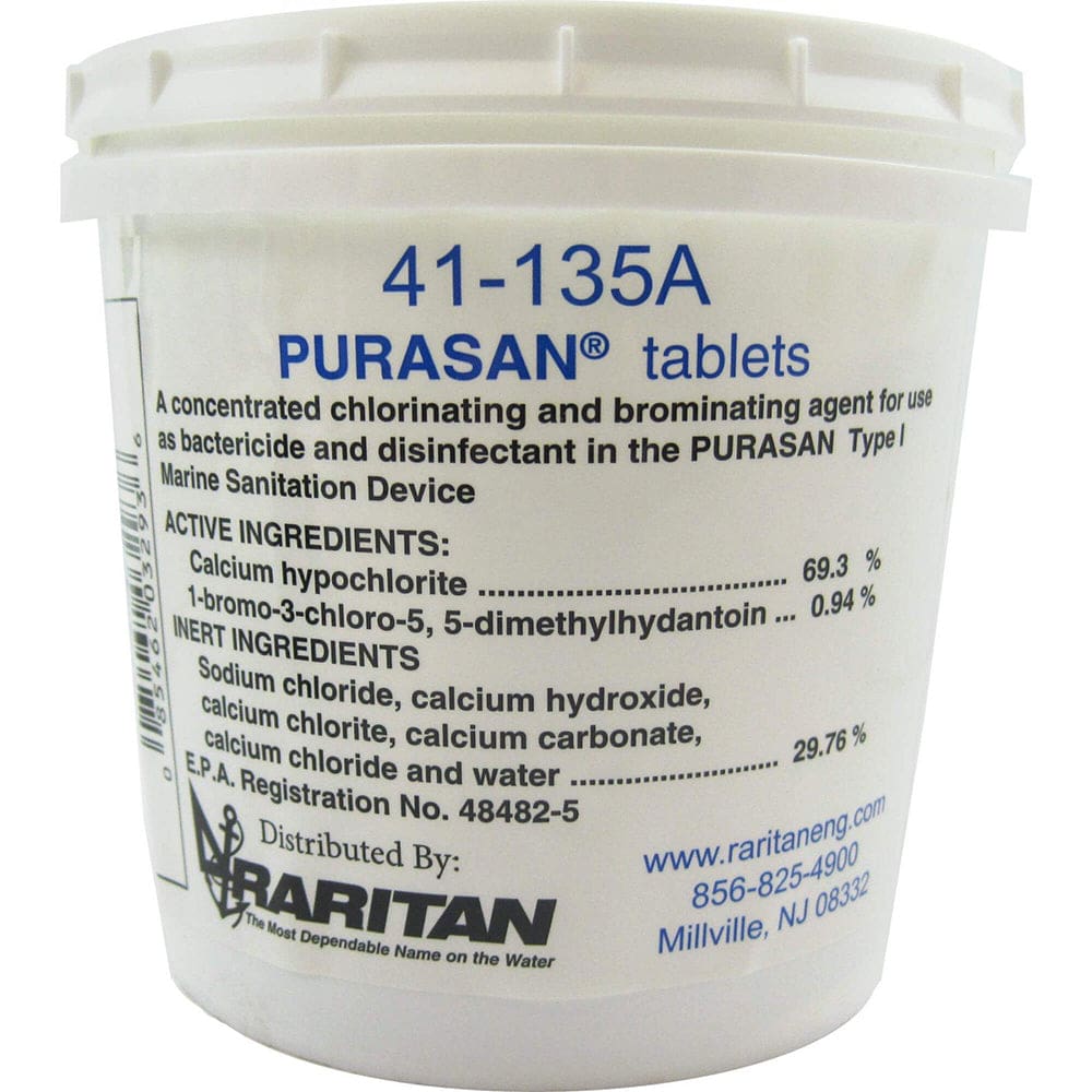 Raritan PURASAN® EX Refill Tablets *1 Tub of 6 Tablets - Marine Plumbing & Ventilation | Accessories - Raritan