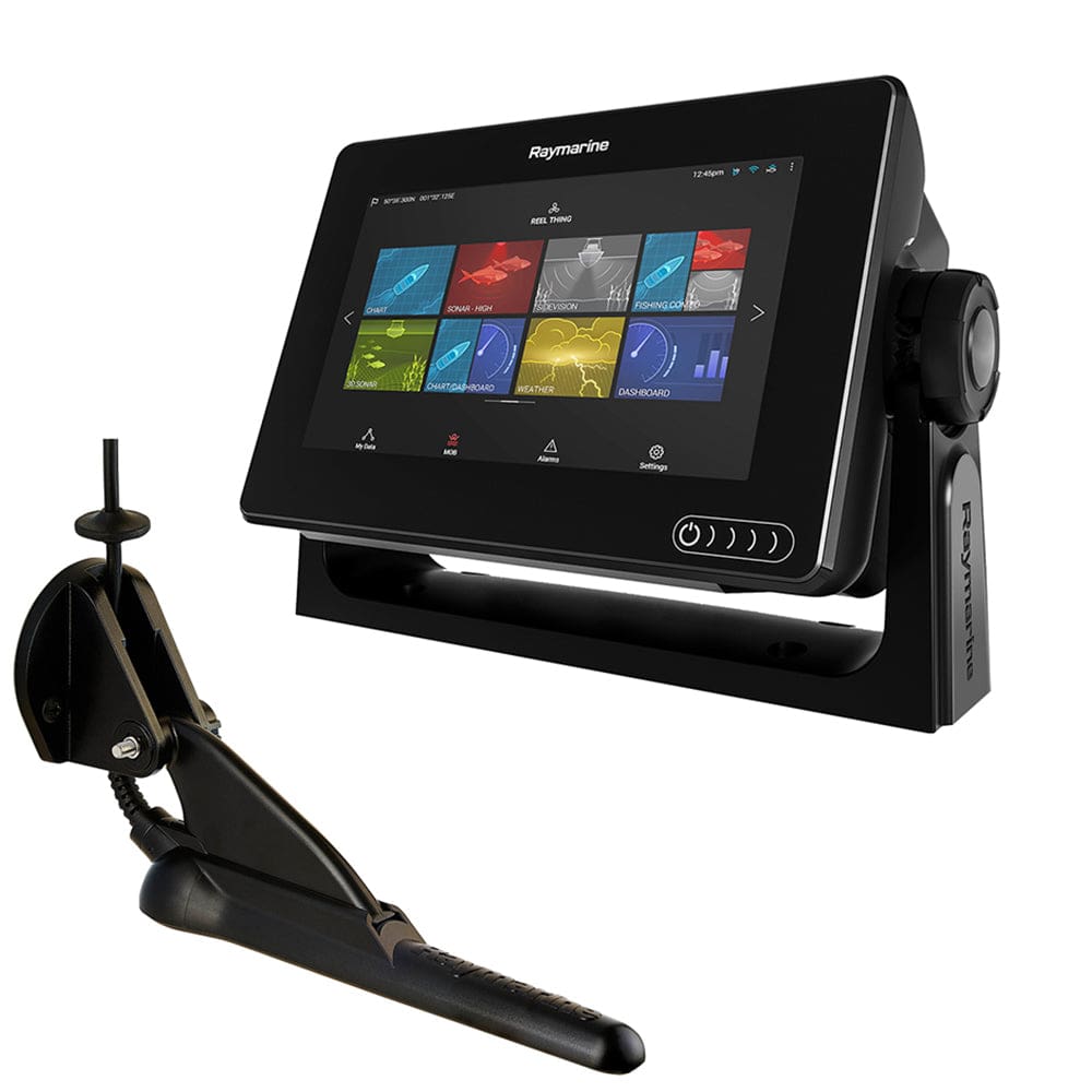 Raymarine Axiom™ 7 DV - 7 DV Combo w/ CPT-100DVS Transducer - Marine Navigation & Instruments | GPS - Fishfinder Combos - Raymarine