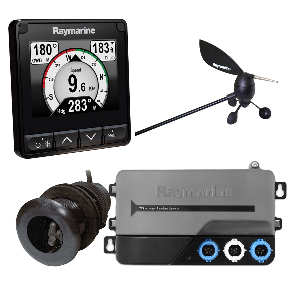 Raymarine i70s System Pack Wind Depth Speed - Marine Navigation & Instruments | Instruments - Raymarine