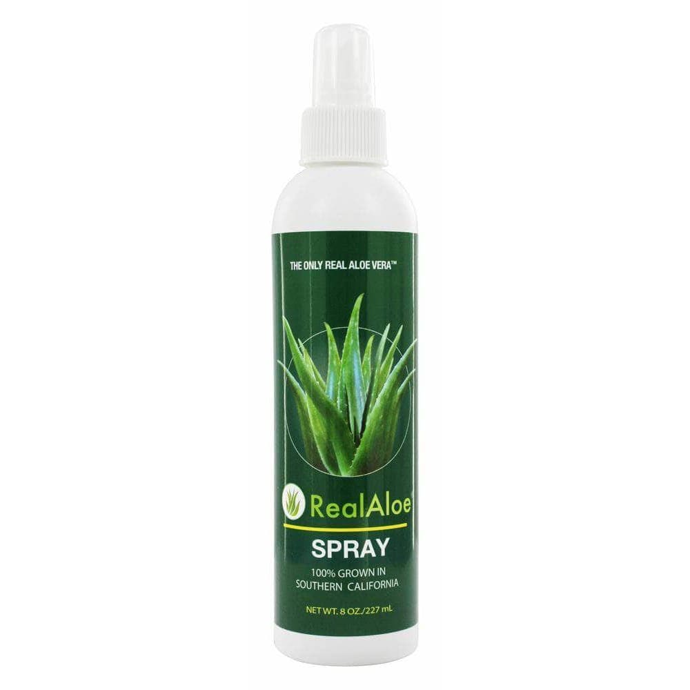 Real Aloe Real Aloe Aloe Vera Spray Organically Grown, 8 oz