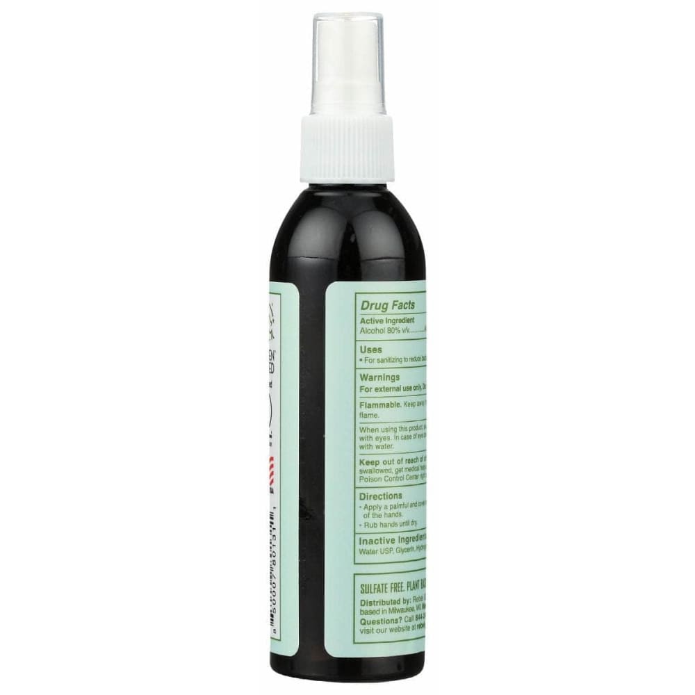 REBEL GREEN Beauty & Body Care > Soap and Bath Preparations > Hand Sanitizers REBEL GREEN: Sanitizer Hand Unscented, 4 oz