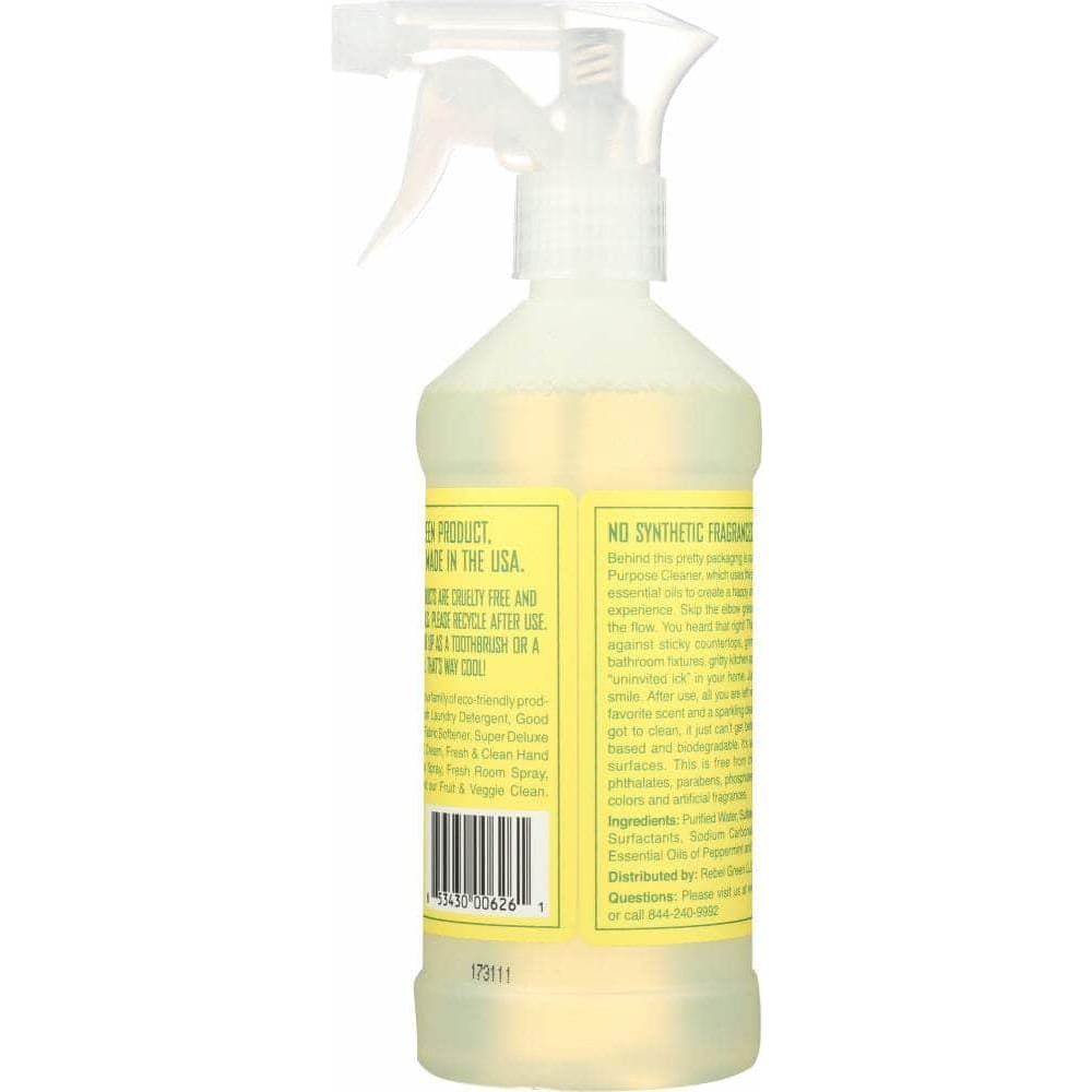 Rebel Green Rebel Green Spray All Purpose Peppermint Lemon, 16 oz