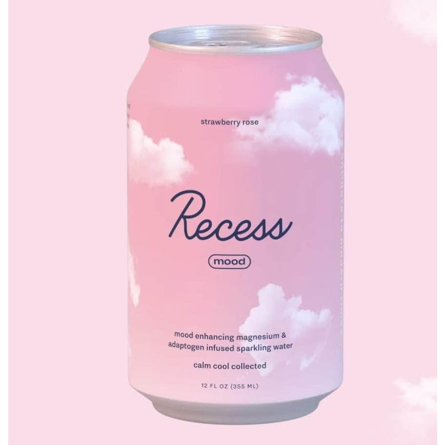 RECESS Grocery > Beverages > Water > Sparkling Water RECESS: Water Sprk Strwbry Rose, 12 fo