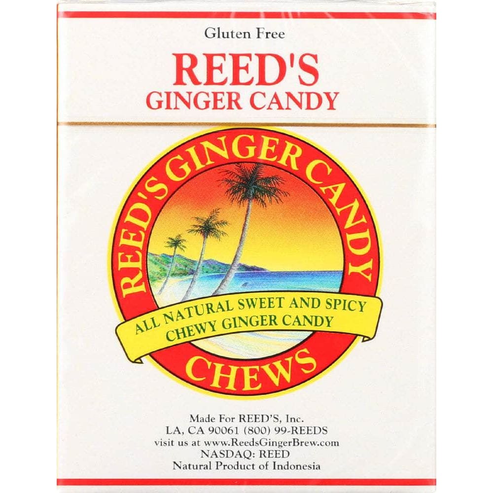 Reeds Reeds Ginger Chew Candy Rolls, 2 oz