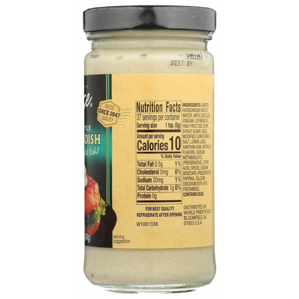 REESE Reese Horseradish Cream Style, 6.5 Oz