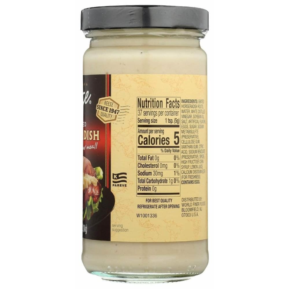 REESE Reese Horseradish Prepared, 6.5 Oz