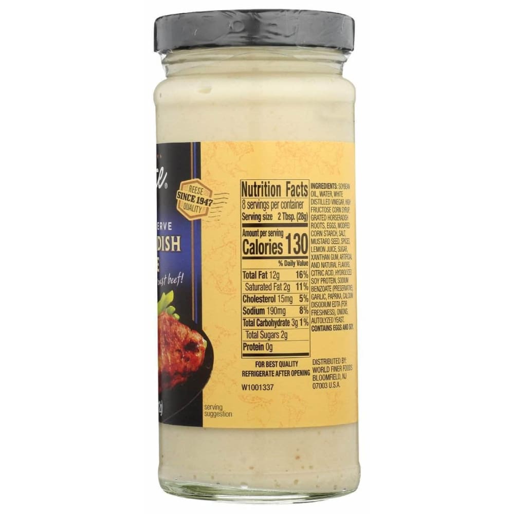 REESE Reese Sauce Horseradish, 7.5 Oz