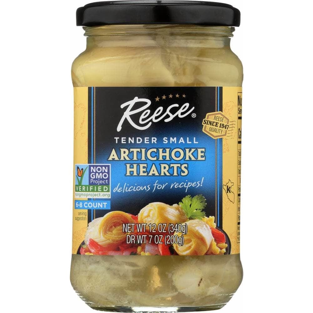 Reese Reese Small Artichokes in Glass, 12 oz