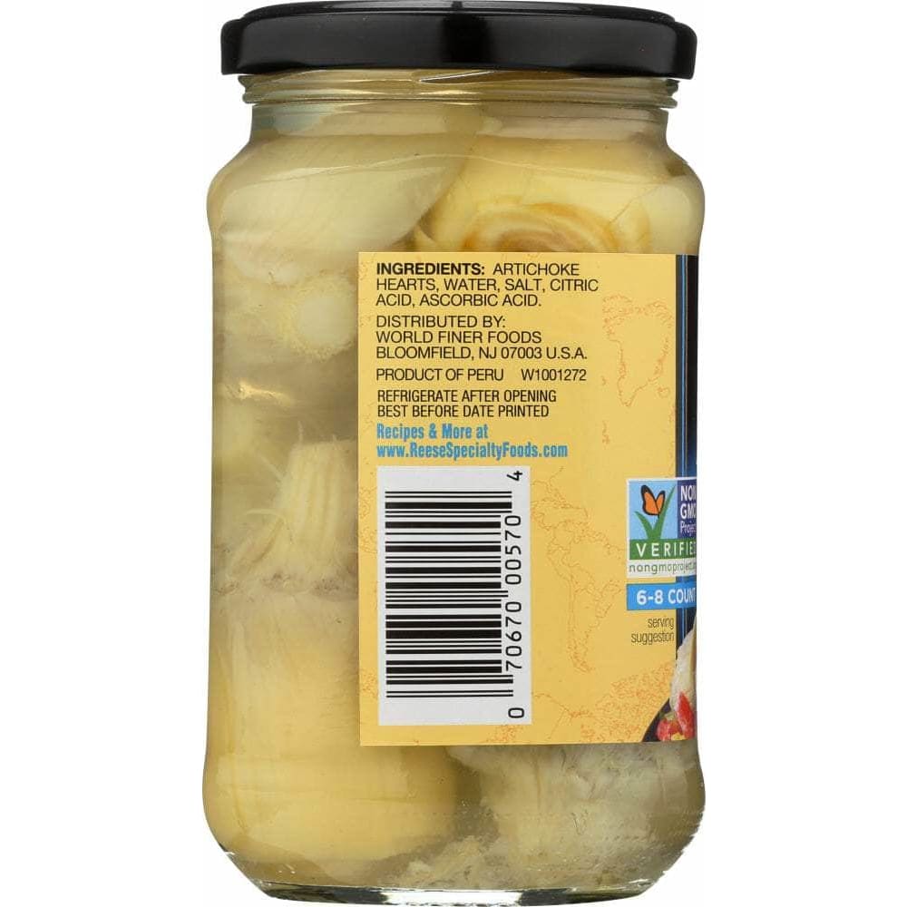 Reese Reese Small Artichokes in Glass, 12 oz