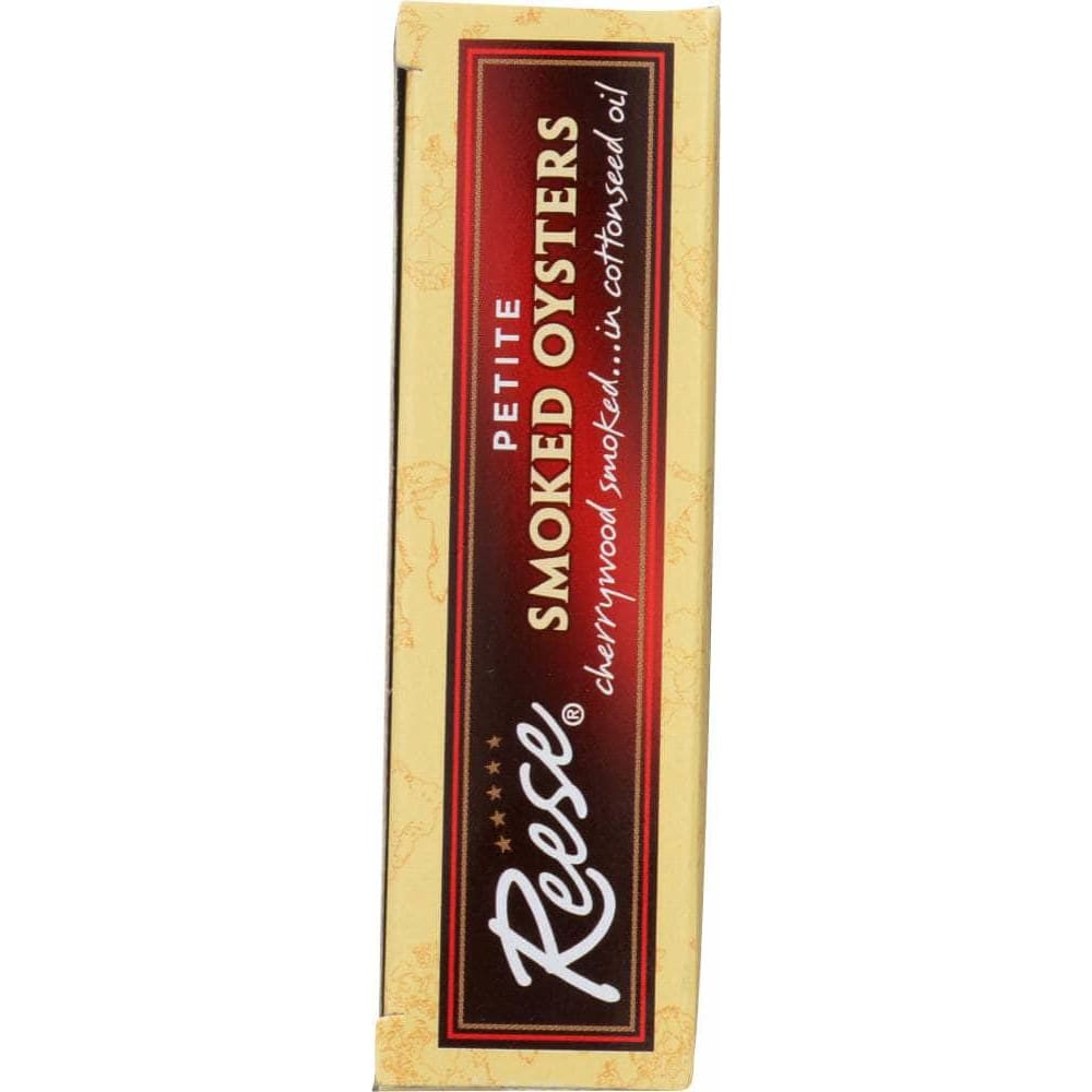 Reese Reese Smoked Oysters Petite, 3.7 oz