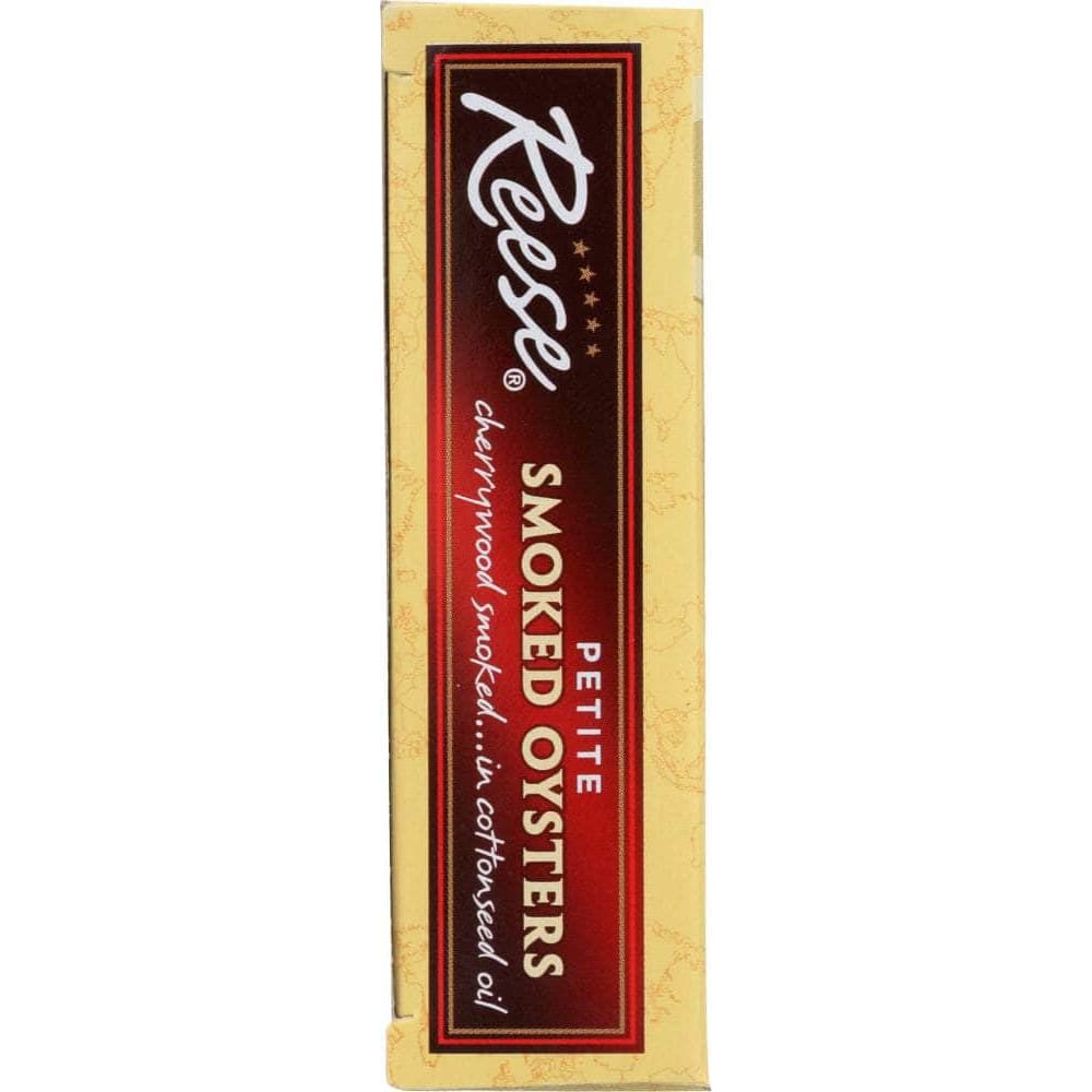 Reese Reese Smoked Oysters Petite, 3.7 oz