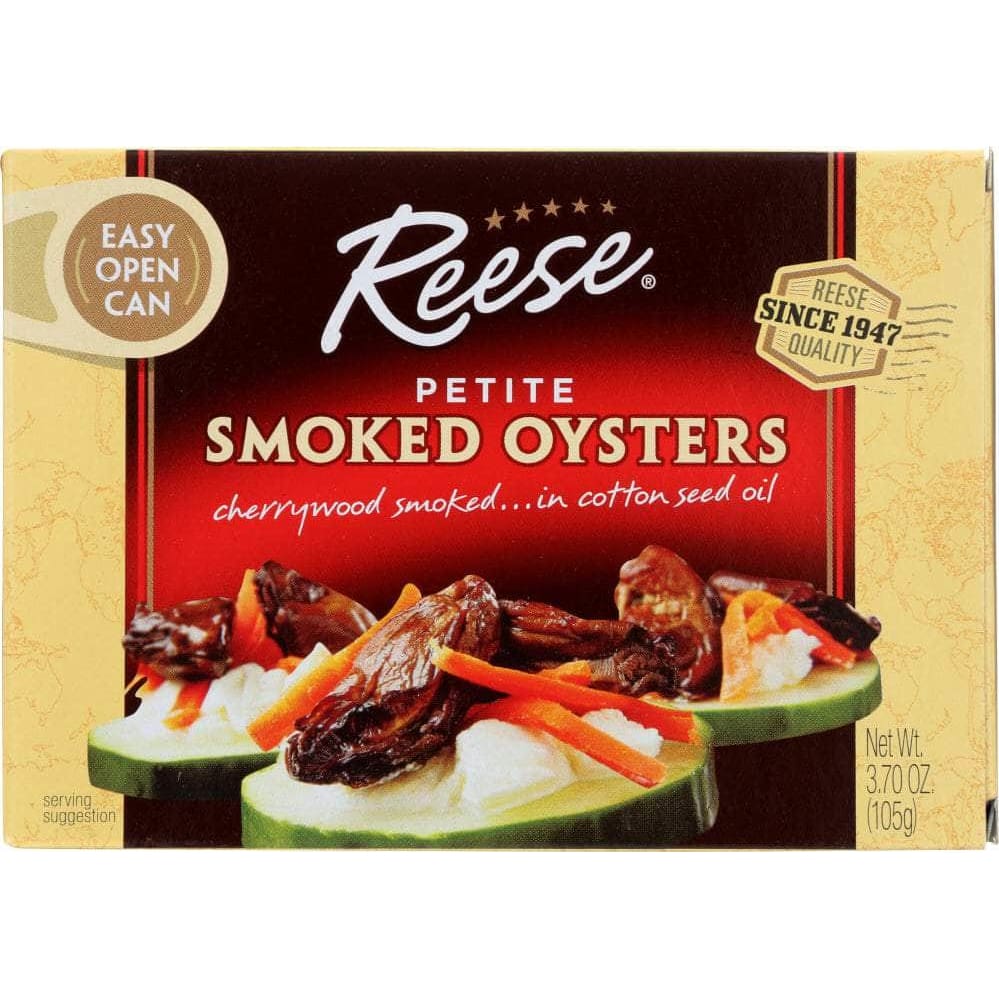 Reese Reese Smoked Oysters Petite, 3.7 oz