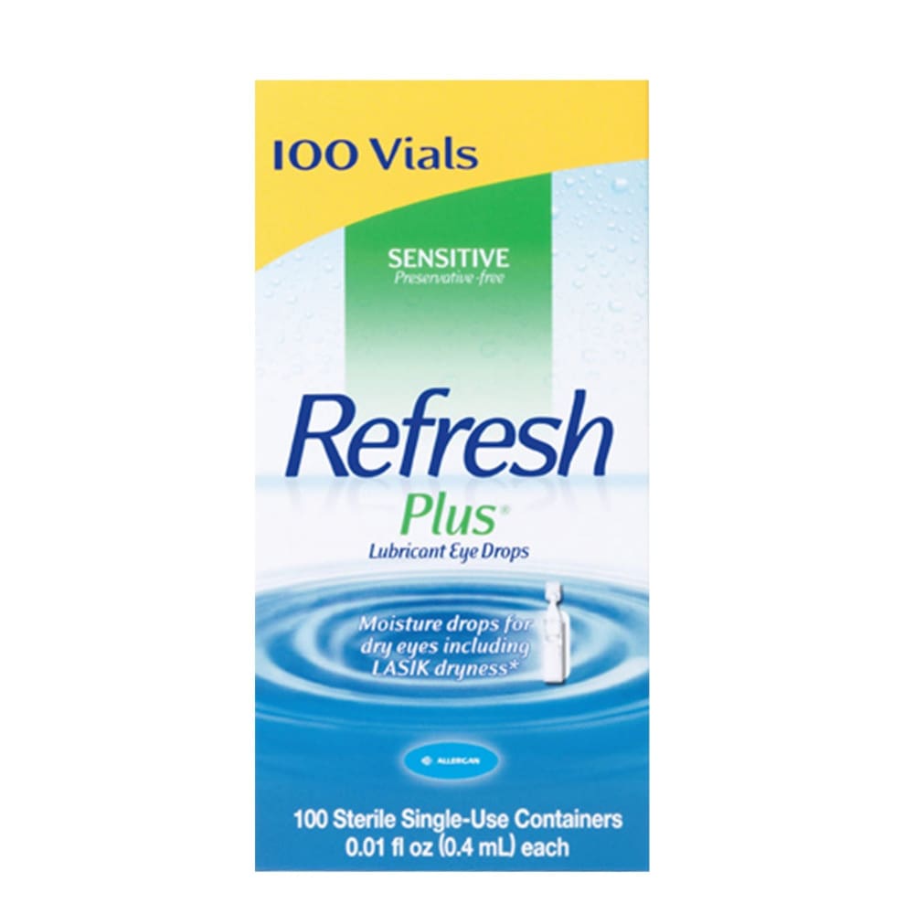 Refresh Plus Eye Drops 100 ct./0.01 fl. oz. - Refresh