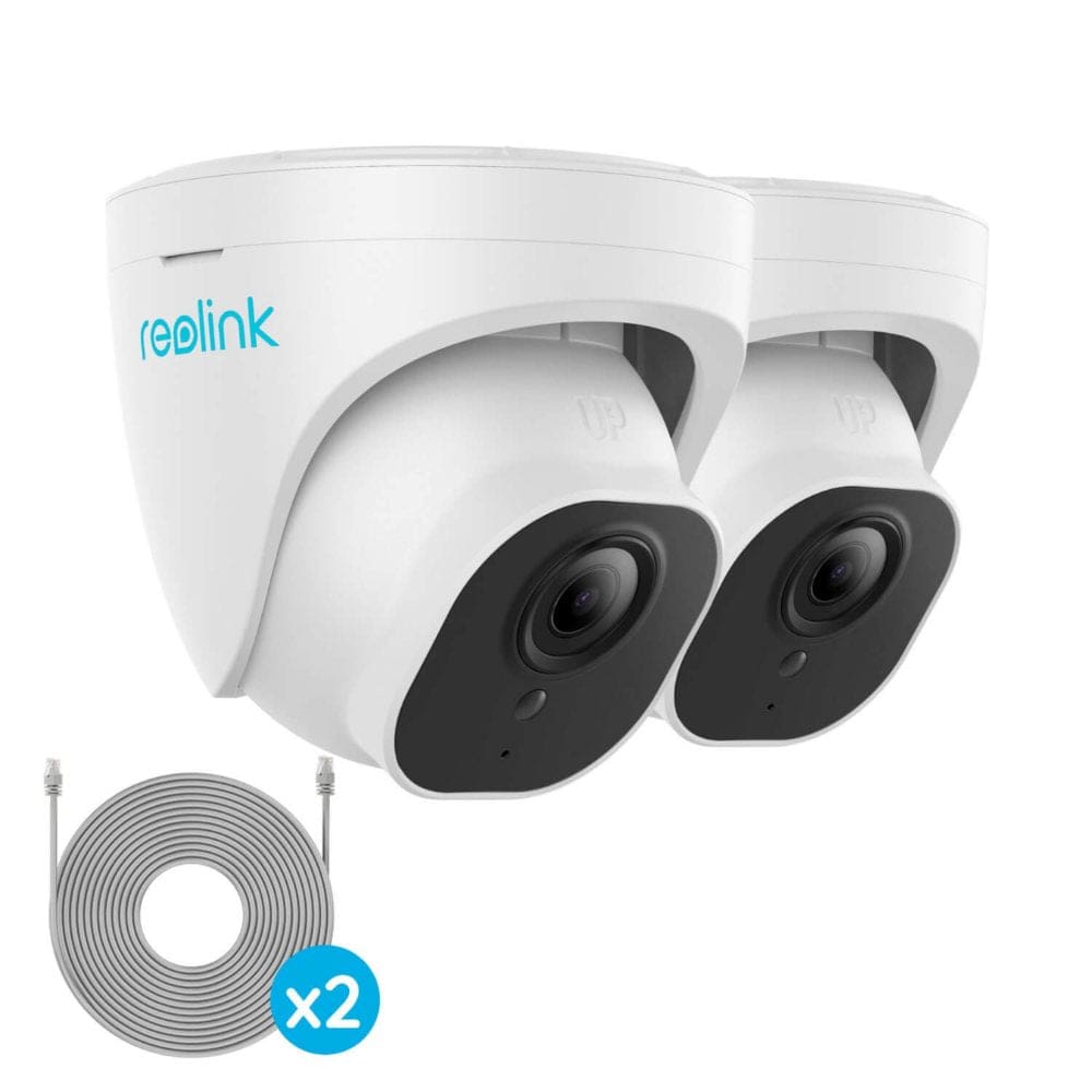 Reolink D5K 10MP PoE Security Add-on Dome Cameras - 2-Pack - Home Security Kits & Systems - Reolink