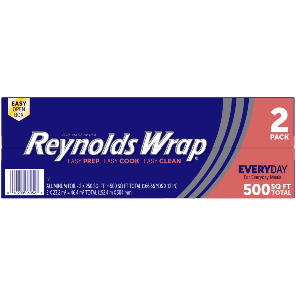 Reynolds Wrap Standard Aluminum Foil 250 Sq. ft 2 ct. - Reynolds