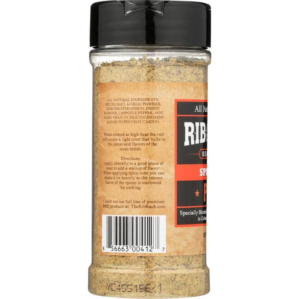 Rib Rack Rib Rack Spice Rub Seasoning Pork, 4.5 oz