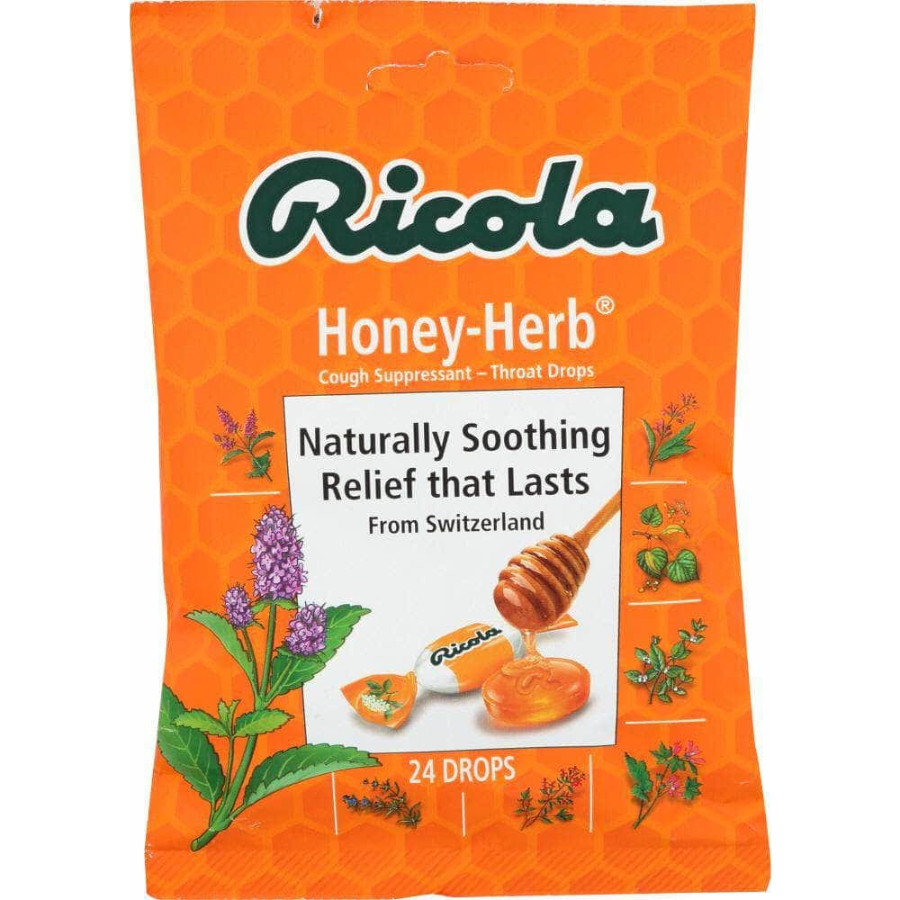 Ricola Ricola Natural Herb Throat Drops Honey Herb, 24 pc