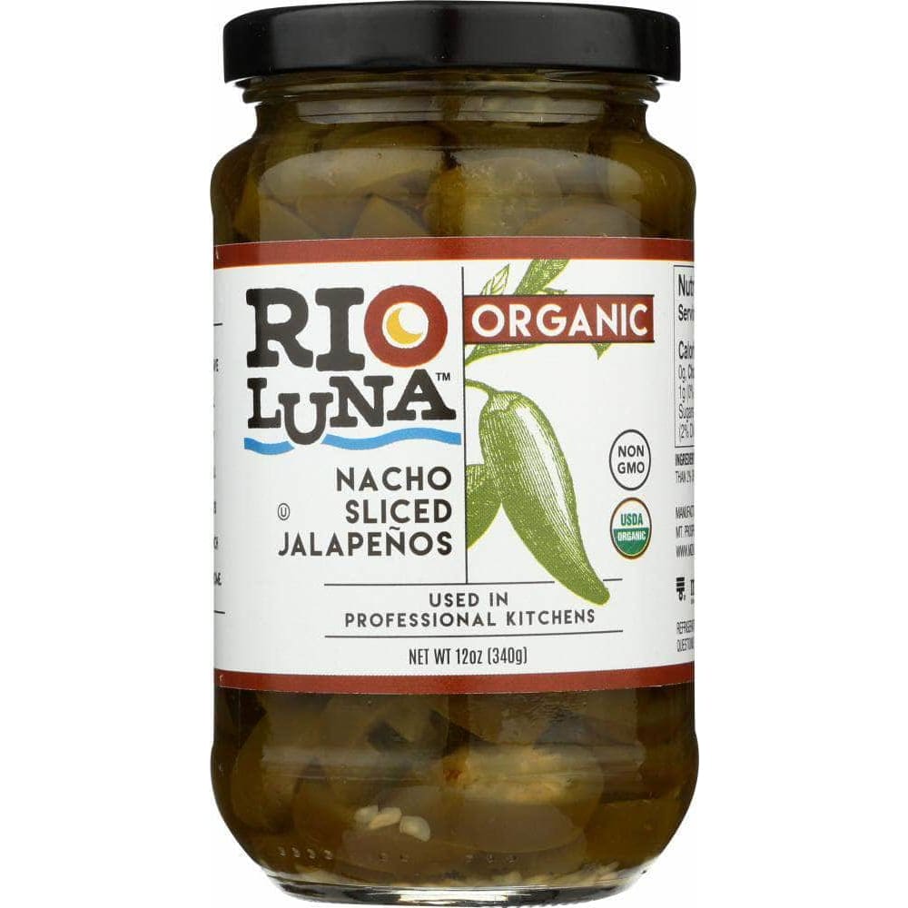 Rio Luna Rio Luna Organic Nacho Sliced Jalapeno Peppers, 12 oz