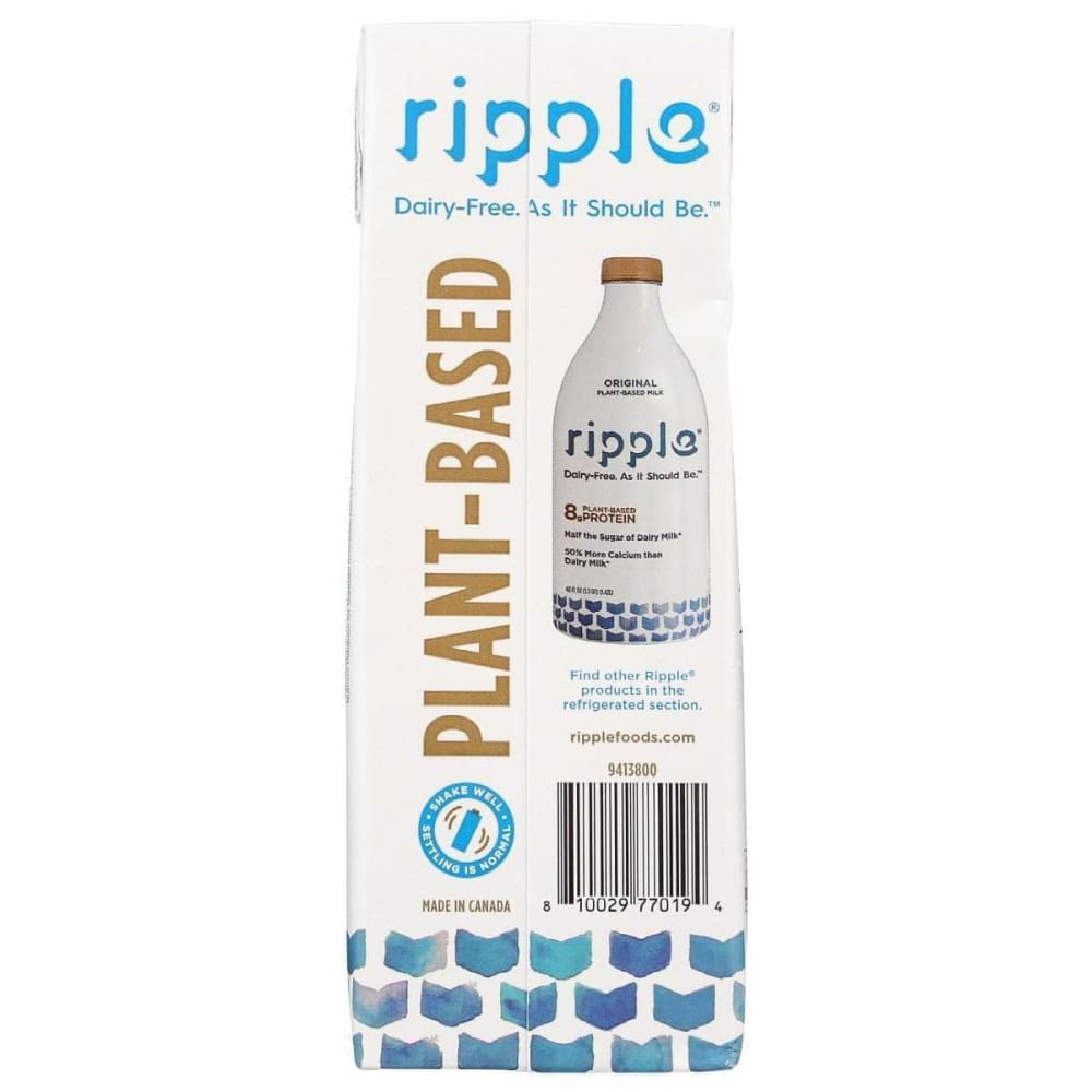 RIPPLE Ripple Milk Plant Based, 32 Oz