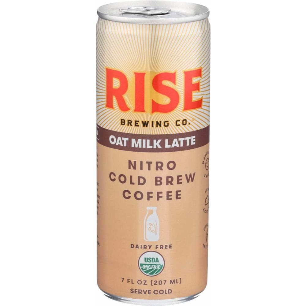 RISE BREWING CO RISE BREWING CO Nitro Cold Brew Coffee Oat Milk Latte, 7 fo