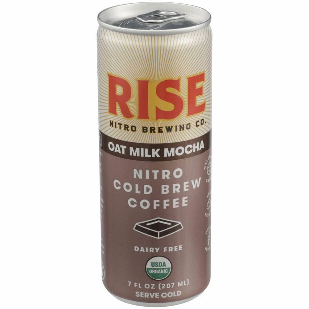 RISE BREWING CO RISE BREWING CO Nitro Cold Brew Coffee Oat Milk Mocha, 7 fo