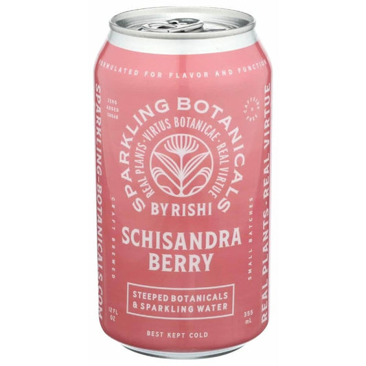 RISHI TEA Rishi Tea Beverage Sparkling Schisandra Berry, 12 Fo