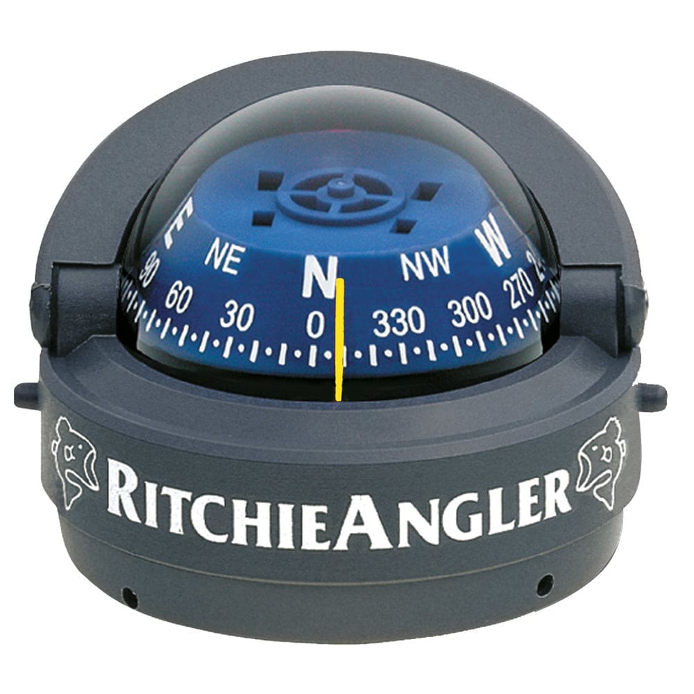 Ritchie RA-93 RitchieAngler Compass - Surface Mount - Gray - Marine Navigation & Instruments | Compasses - Ritchie