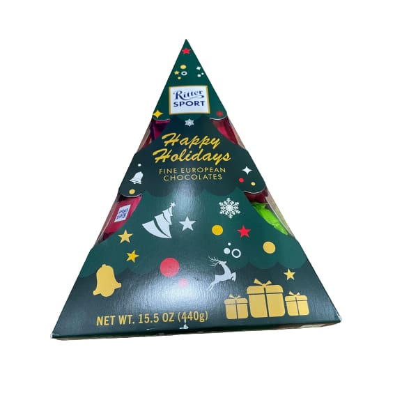 Ritter Sport Happy Holidays Fine European Chocolates, 15.5 oz. | ShelHealth