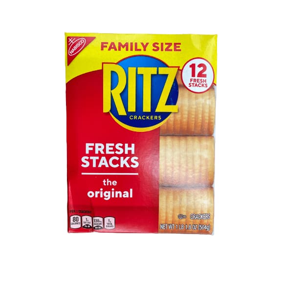 RITZ RITZ Fresh Stacks Original Crackers, Family Size, 17.8 oz