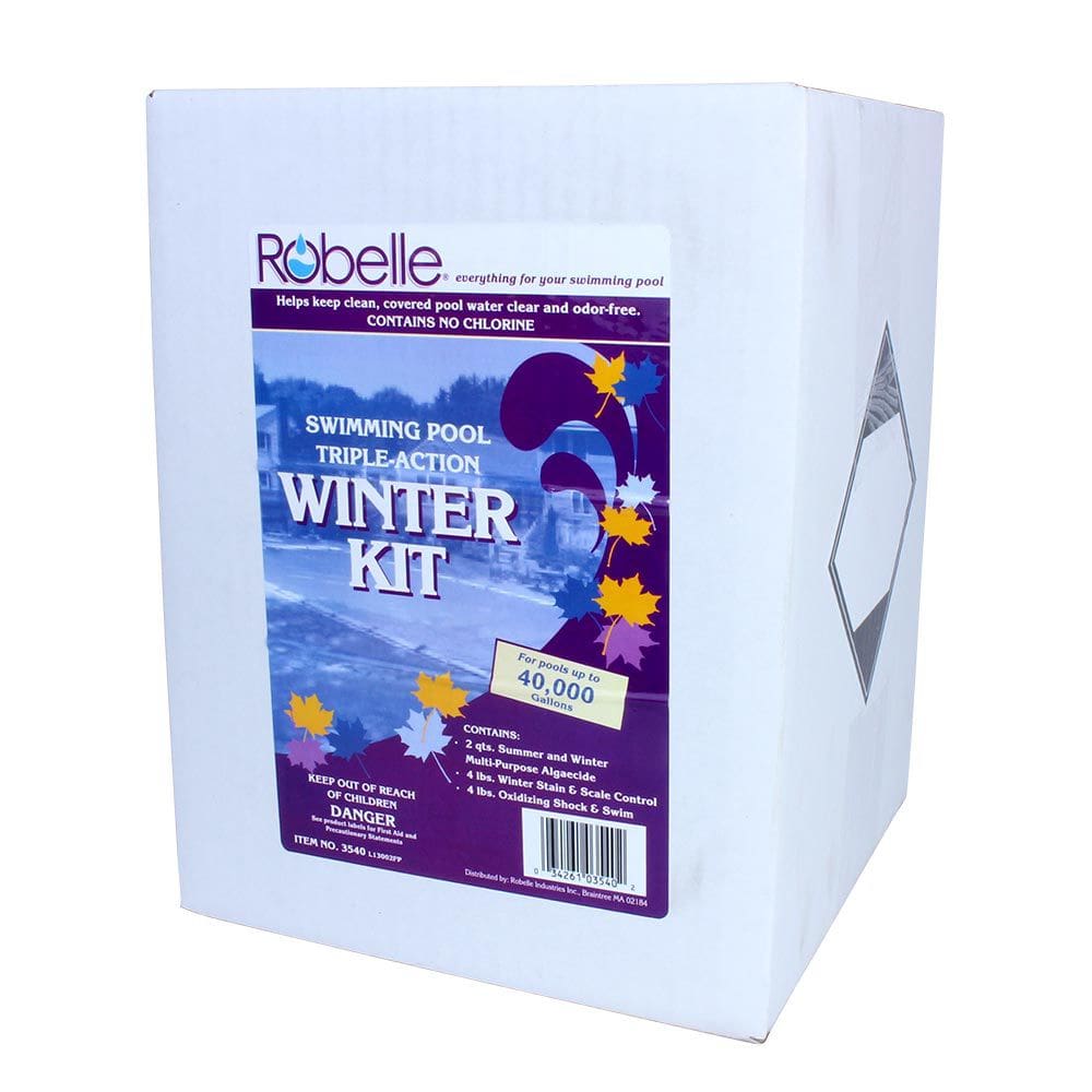 Robelle Swimming Pool Triple-Action Winter Kit for Pools Up to 40,000 gal. - Robelle