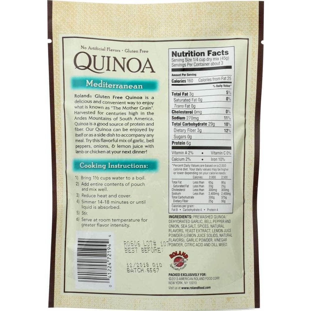 Roland Roland Quinoa Gluten Free Mediterranean, 5.46 oz