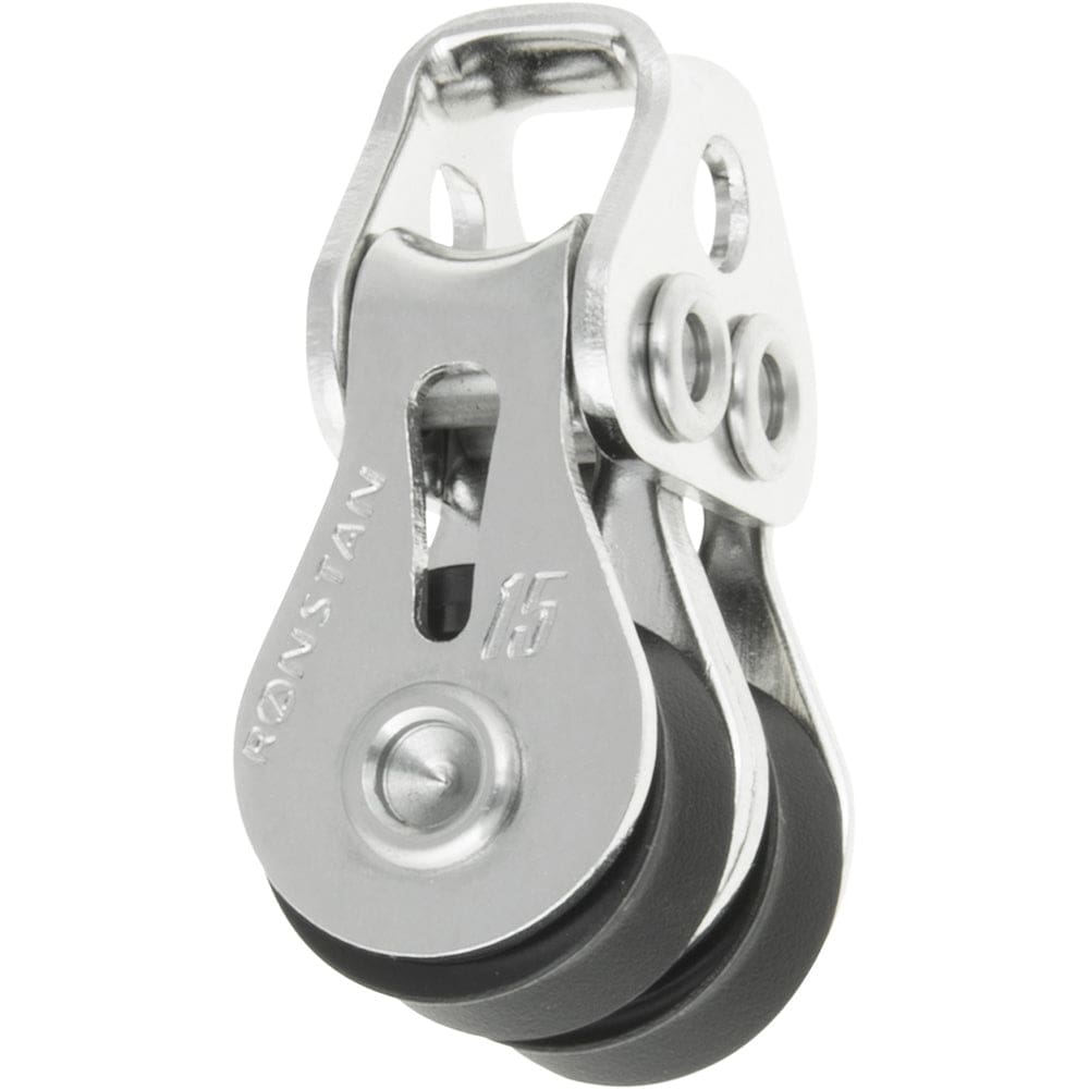 Ronstan Series 15 Ball Bearing Utility Block - Double Loop Head - Sailing | Blocks - Ronstan