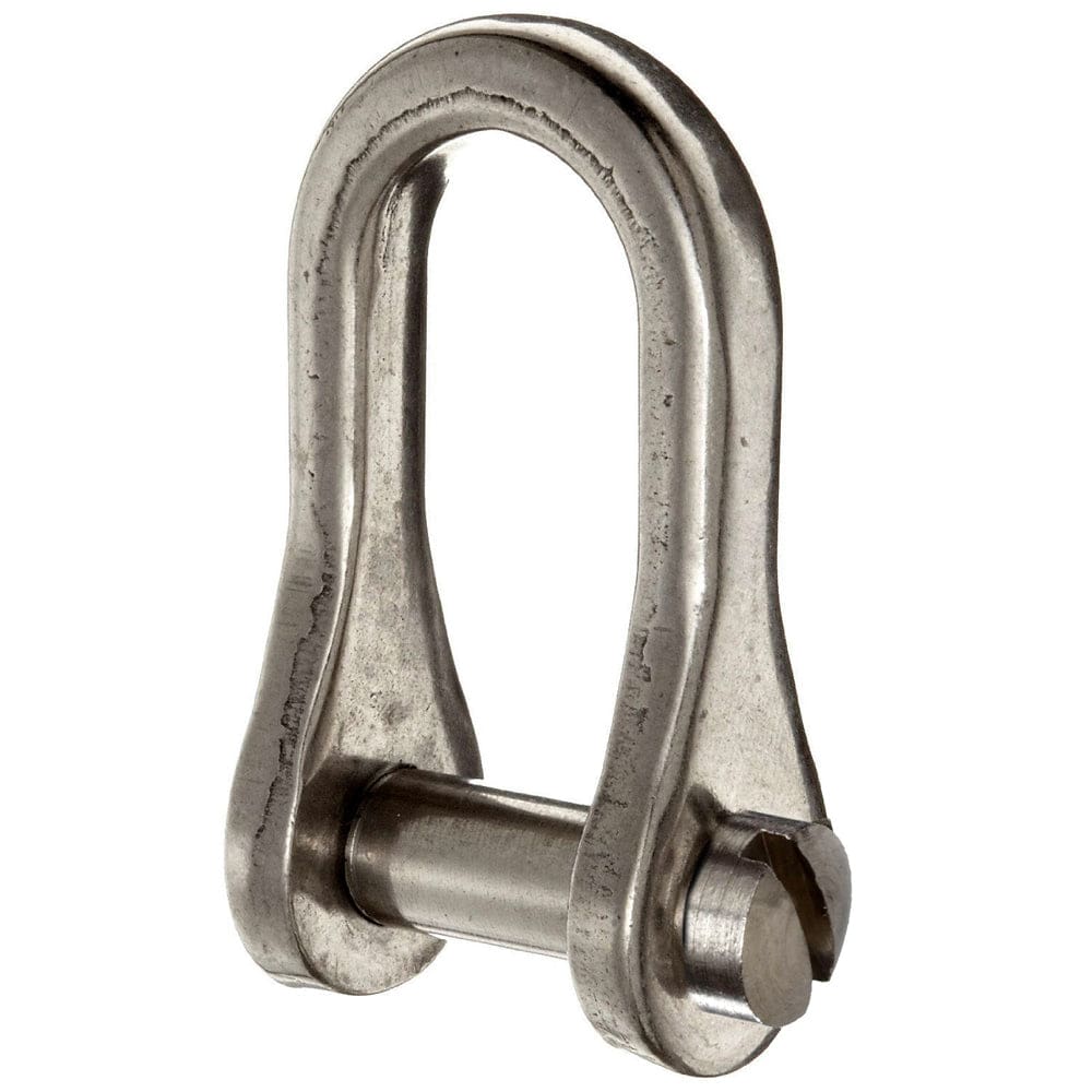 Ronstan Standard Dee Slotted Pin Shackle - 3/ 16 Pin - 23/ 32L x 13/ 32W (Pack of 4) - Sailing | Shackles/Rings/Pins - Ronstan