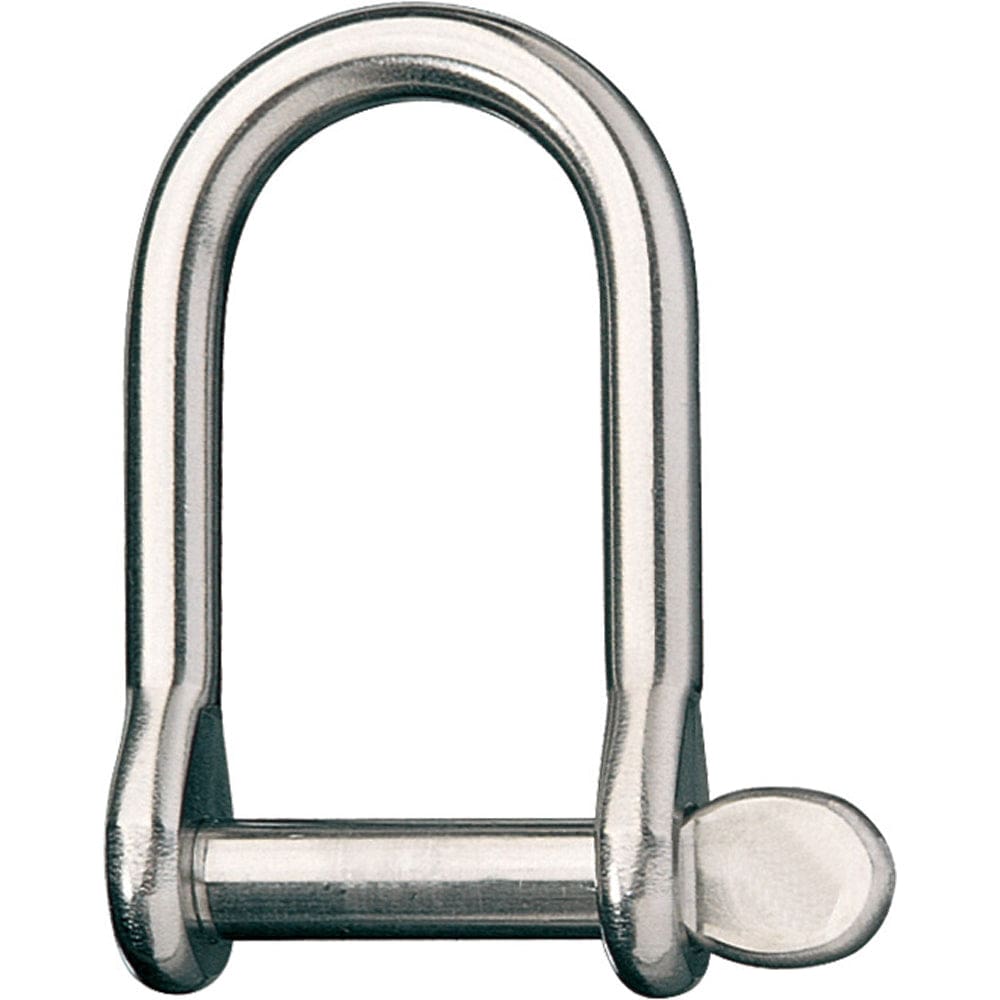 Ronstan Wide Dee Shackle - 1/ 4Pin - 1-17/ 32L x 1-7/ 32W (Pack of 2) - Sailing | Shackles/Rings/Pins - Ronstan