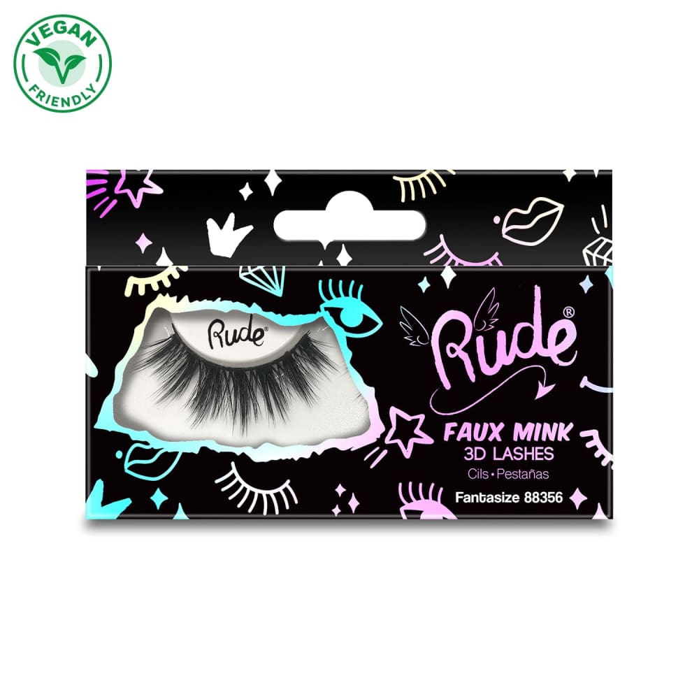 RUDE Faux Mink 3D Lashes