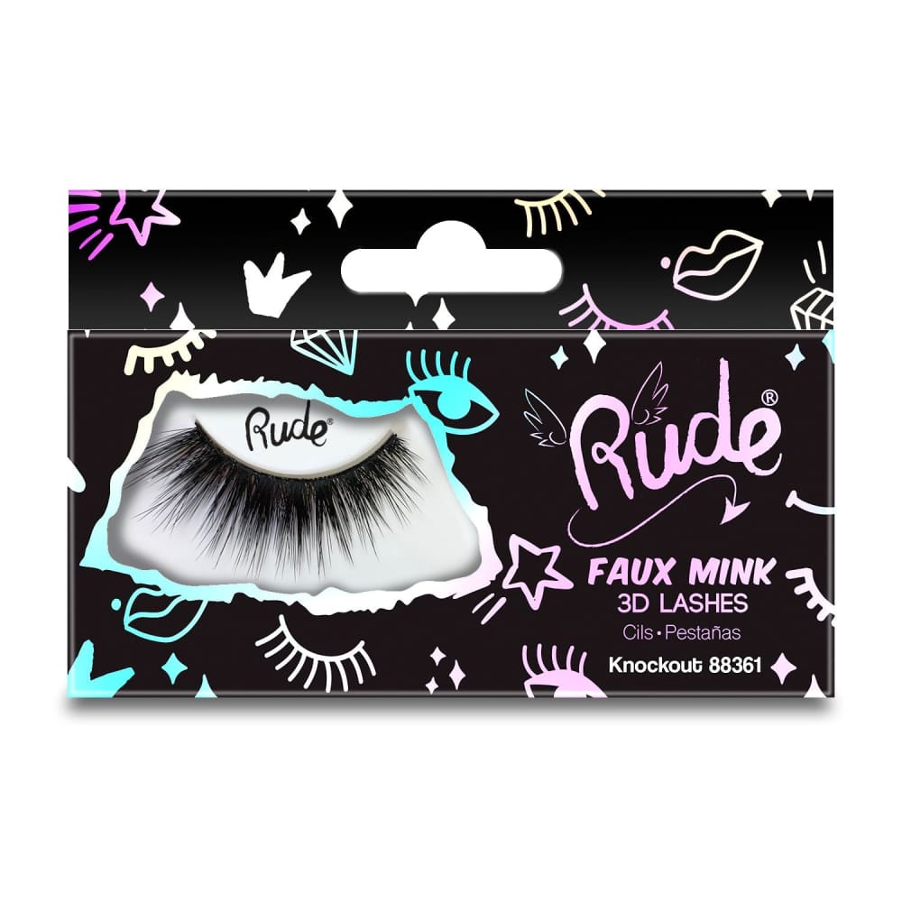 RUDE Faux Mink 3D Lashes