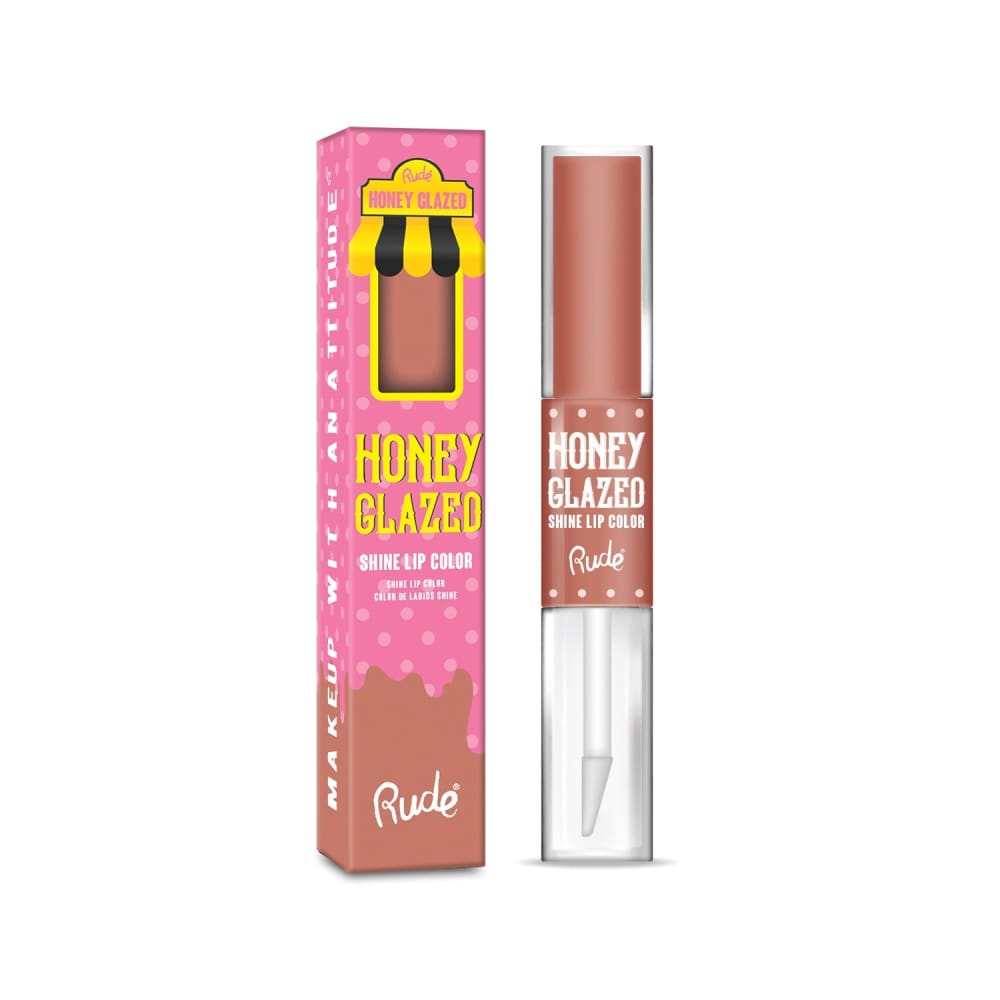 RUDE Honey Glazed Shine Lip Color - RUDE