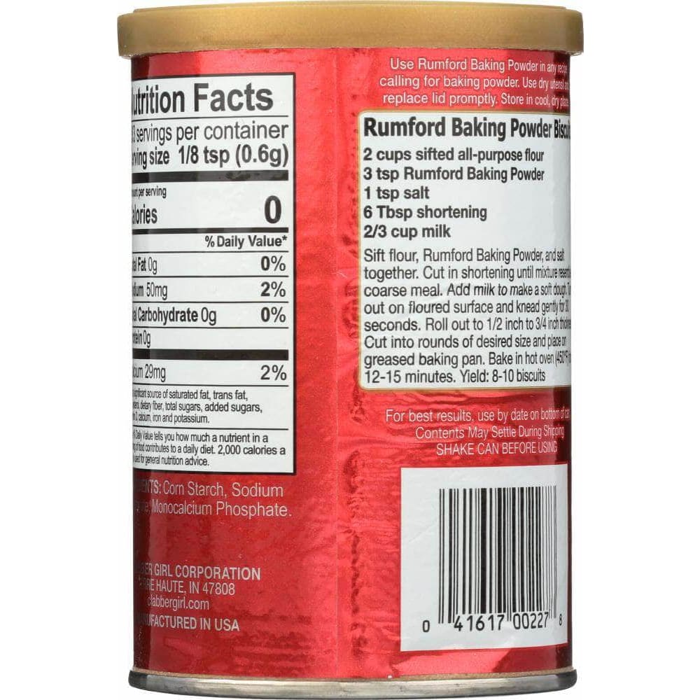 Rumford Rumford Baking Powder, 8.1 oz