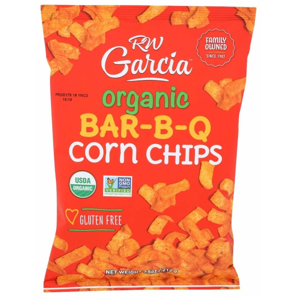 RW GARCIA RW GARCIA Organic Barbq Corn Chips, 7.5 oz