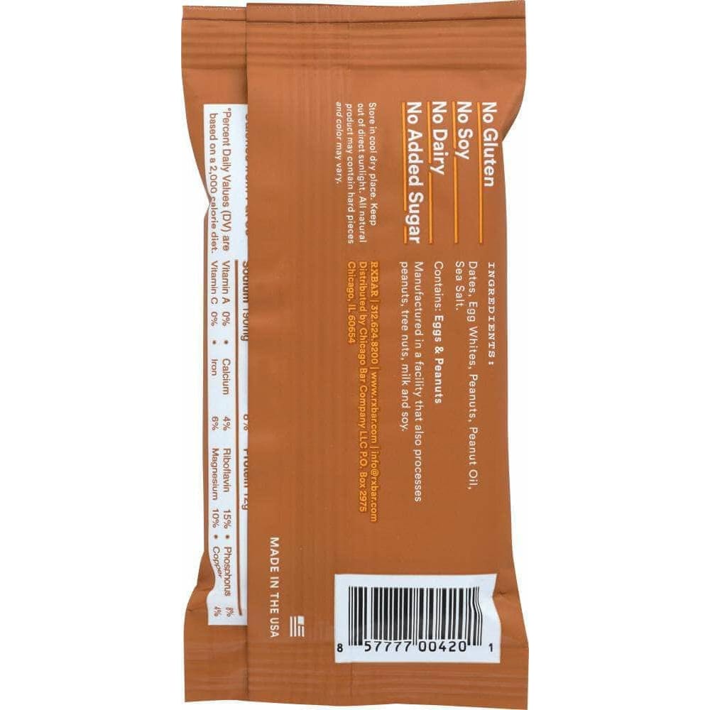 Rxbar Rxbar BAR PROTEIN PEANUT BUTTER (1.800 OZ)