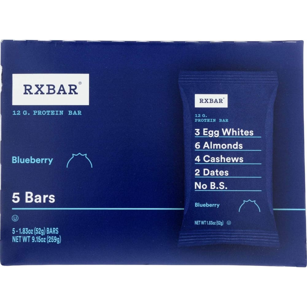 RXBAR RXBAR Blueberry 5 Bars, 9.15 oz