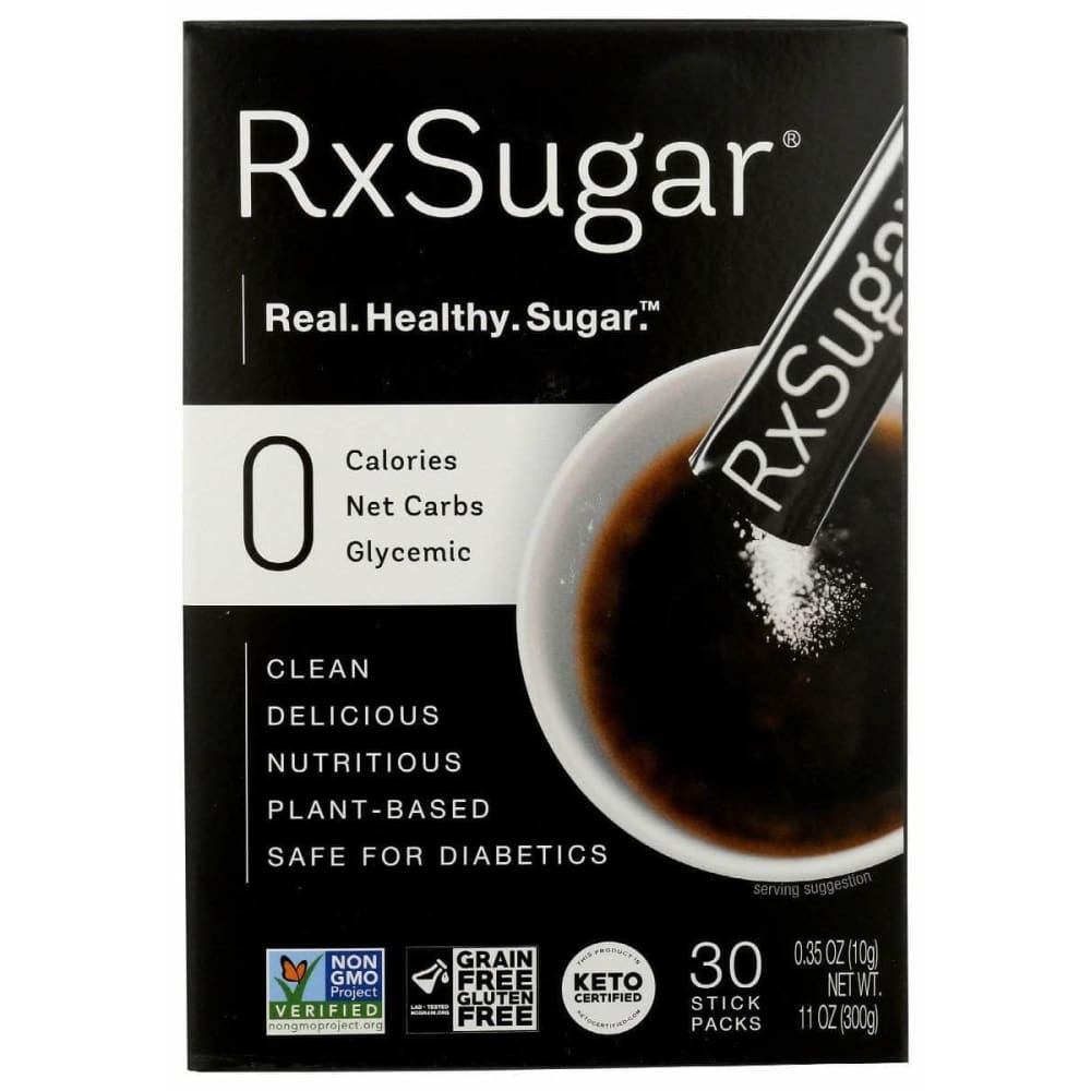 RXSUGAR Rxsugar Sweetener Grnular Sticks, 11 Oz